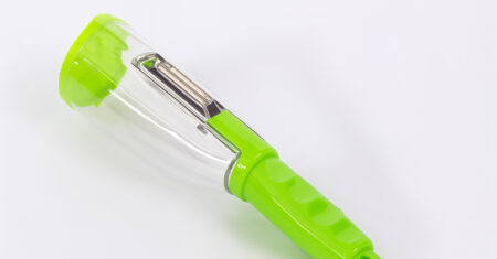 Descascador Multifuncional com Armazenamento – Ideal para Legumes e Frutas