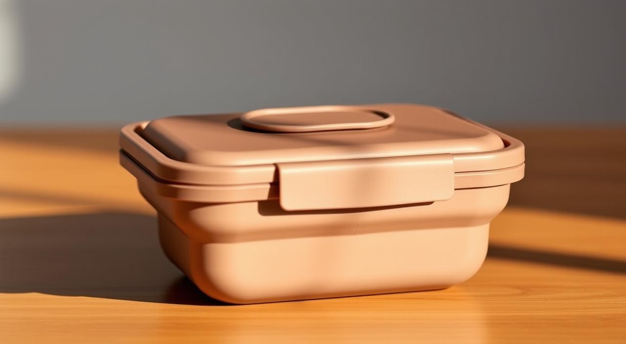 Lancheira Portátil Dobrável de Silicone – Pote Retrátil com Tampa Vedada